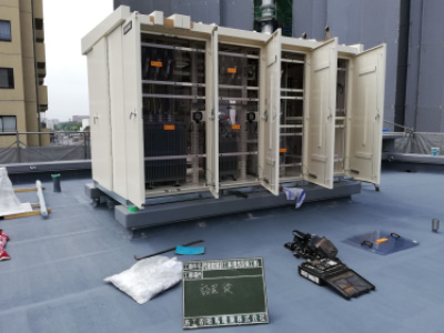 5 受変電設備 キュービクル組立